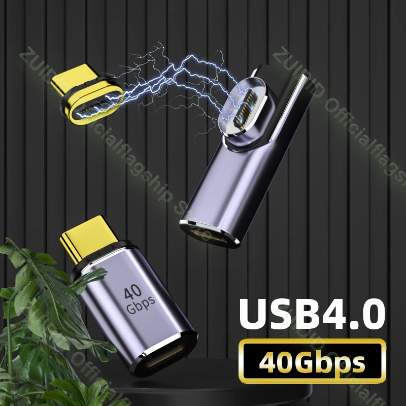 USB-C Magnetadapter USB4, 100 W, 8K 60 Hz – Bild 2