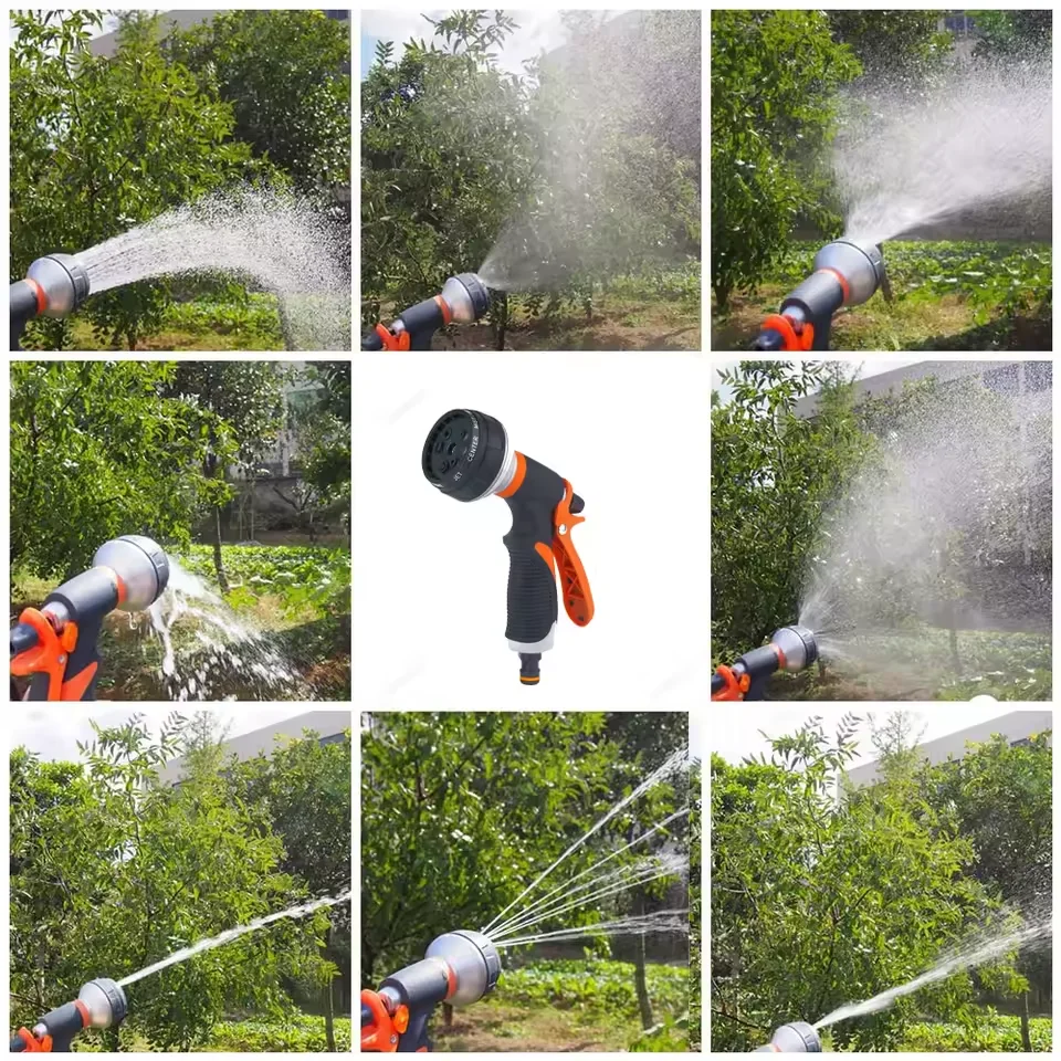 Home Bewässerung Spray Hochdruck Garten Spritzpistole Set – Bild 6