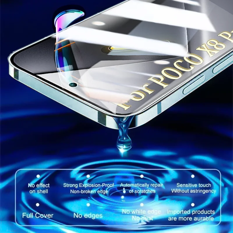 4 Stück Hydrogel-Folie für Xiaomi POCO X8 Pro Max X7 X6 X5 X4 – Bild 5