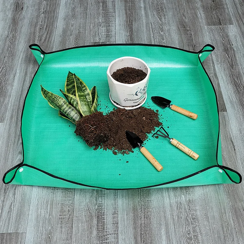 50*50 cm Blumentöpfe Umpflanzen Matten Garten Pflanzen Matte – Bild 3
