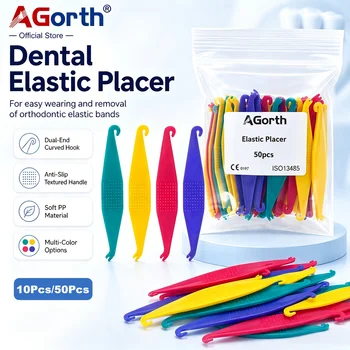 Einweg Dental Kieferorthopädische Elastische Bands Placer für Zahnspangen Zahn Gummi Ligatur Ring Zahnmedizin