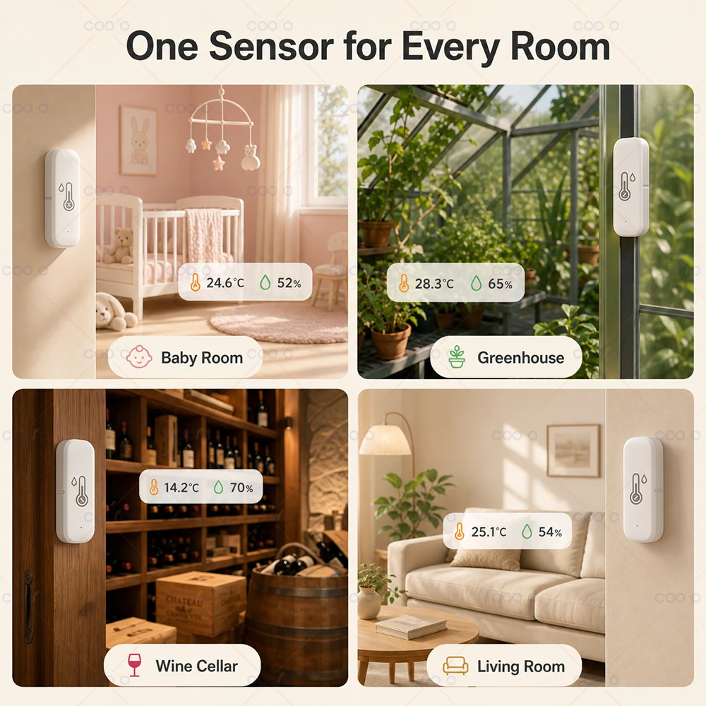 Tuya Zigbee 3.0 Temperatur- und Feuchtigkeitssensor – Bild 6