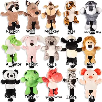 Alle Arten von Animal Golf Club Driver Head Covers, geeignet für Herren und Damen, Golf Driver Club