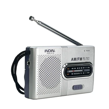 Tragbares Radio AM FM-Transistorradio mit Lautsprecher, ideales Geschenk für Familien, geeignet für Innen