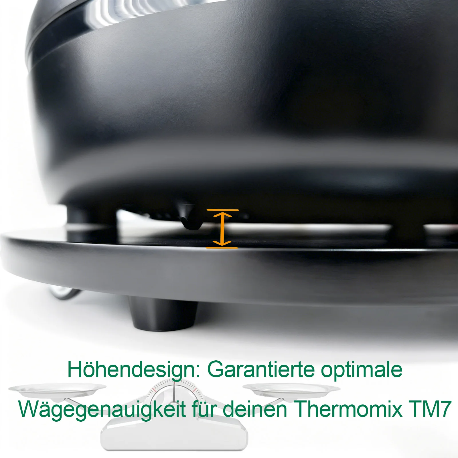 Thermomix TM7-Gleitbrett mit Rollen: Easy-Move-Base-Gleiter – Bild 5