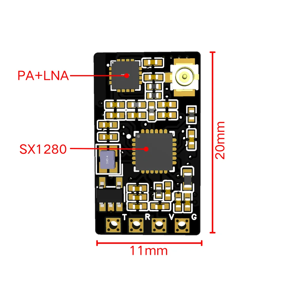 HPXGRC 2,4G ExpressLRS ELRS Empfänger – für FPV Freestyle – Bild 5