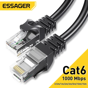 Cat 6 Netzwerkkabel RJ45 UTP, Patchkabel, 5 bis 15 m