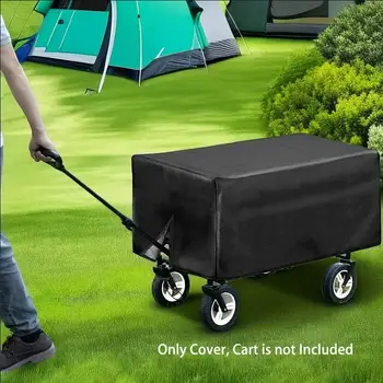 Wasserdichte Campingwagen-Abdeckung, Regenschutz für Wagon Push-Pull Wagon Regenschutz Baldachin