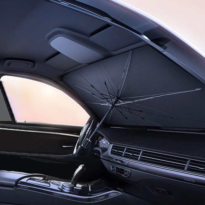 Auto Sonnenschirm Regenschirm Auto Sonnenschutz Schutz – Bild 6