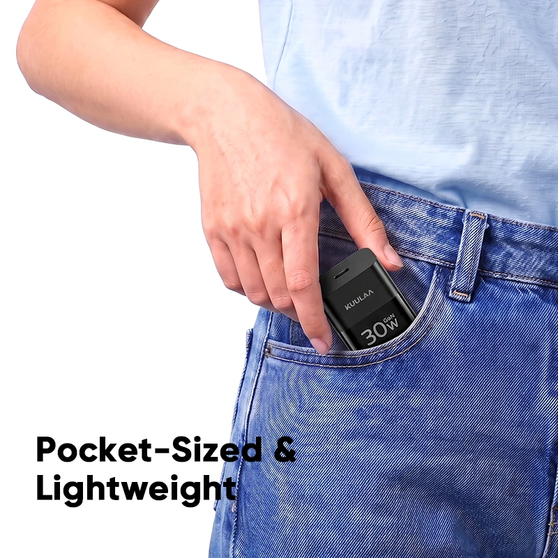 Mini-Ladegerät 30 W USB-C, PD und QC 3.0 – Bild 5