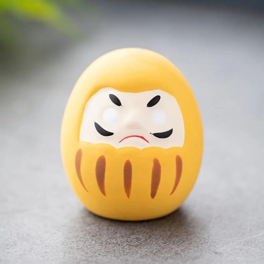 Japanische Keramik Daruma Puppe Handwerk Charme Glück Glück