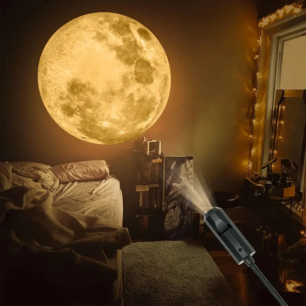 USB-Decke Mond Erde Projektion Atmosphäre Licht