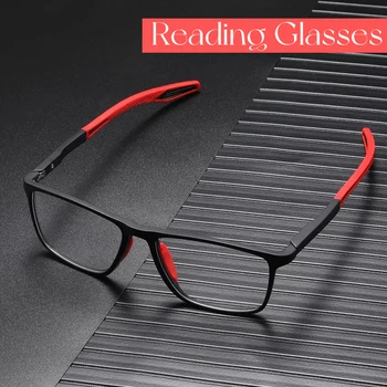 Anti-Blaulicht-Lesebrille ultraleichte tr90 Sport Presbyopie Brille Frauen Männer Fernsicht optische Brillen