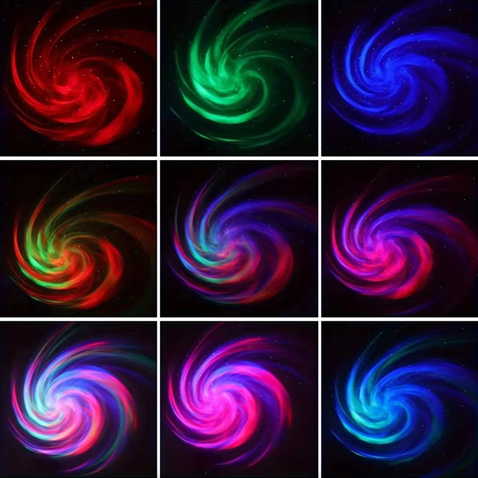 LED Galaxy Projektor Licht Bunte Galaxy Sky Projektor – Bild 3