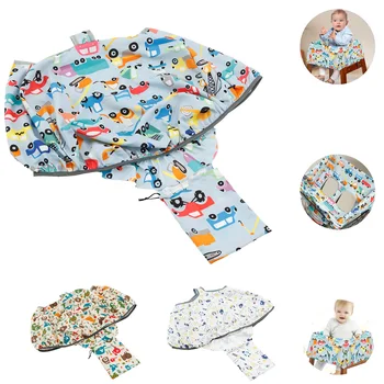 Baby-Einkaufswagen-Sitzbezug, Polyester, wasserdicht, Karton-Stil, Baby-Sicherheitswagenbezug, bequeme
