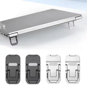 Faltbare Laptop Ständer Tragbare Notebook Unterstützung Halter Einstellbare Riser Kühlung Halterung (2 Stück)