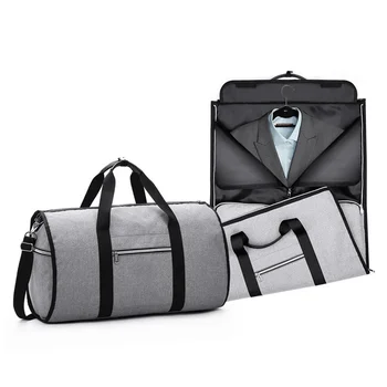 Tragbare Luxus anzug Aufbewahrung tasche 2 in 1 Unternehmen Reisetasche Herren Kleider sack Schulter Reise
