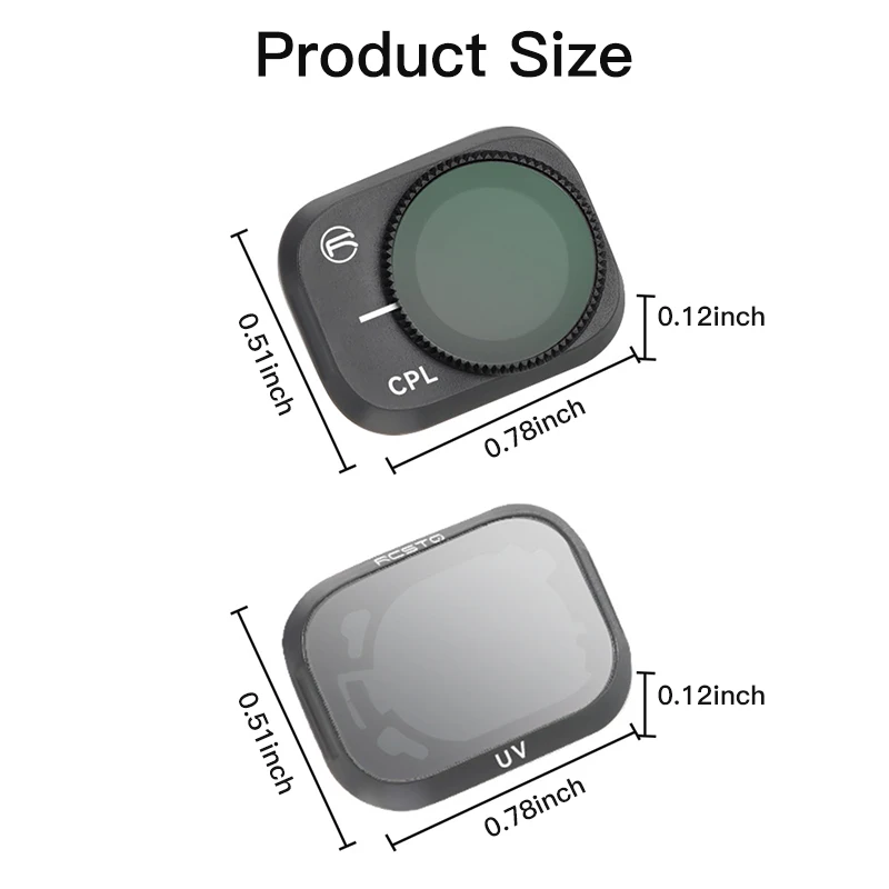 RCSTQ Für DJI Mini 3 Pro Filter Drone Kamera Objektiv Filter – Bild 6