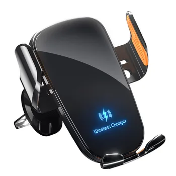 Smart Induktion Auto Telefon Halter 15W Schnelle Lade Geeignet Für Dashboard Windschutzscheibe Air Outlet