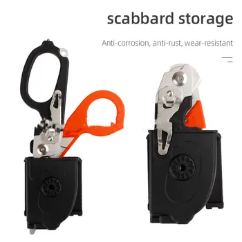 Taktische EMT Notfall Raptors Schere Erste-Hilfe-Set Expert Scher Falten Rettungs Schere Outdoor Survival EDC