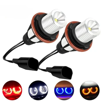 LED Angel Eyes Marker Lichter Lampen Lampe Für BMW E87 E39 M5 E60 E61 E63 E64 M6 E65 E66 E83 x3 E53 (2 Stück)