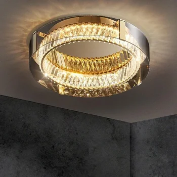 Kristall Deckenleuchten LED-Leuchten Moderne Deckenleuchter Luxus dimmbare Lampen Raumdekoration Plafonnier