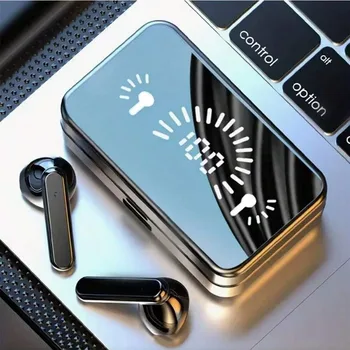 TWS Bluetooth-kompatible Kopfhörer Stereo-Sport-Headset Wasserdichter kabelloser Kopfhörer für Smartphones