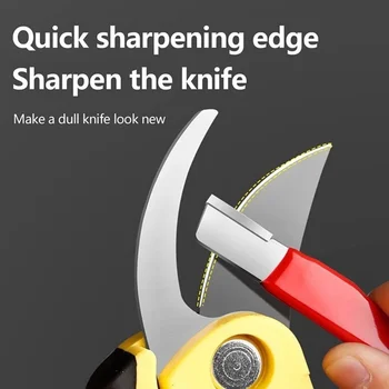 Professionelle Metall Messer Spitzer Schere Spitzer Handheld Schleifstein Für Alle Klingen Küche Messer Schere