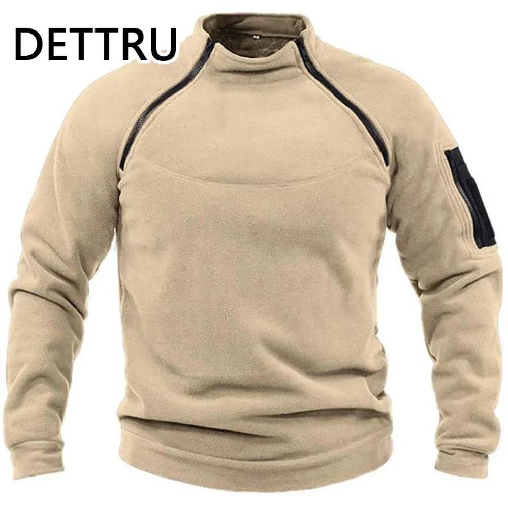 Outdoor Herren TacticalFleece Jacke Kleidung Warme – Bild 4