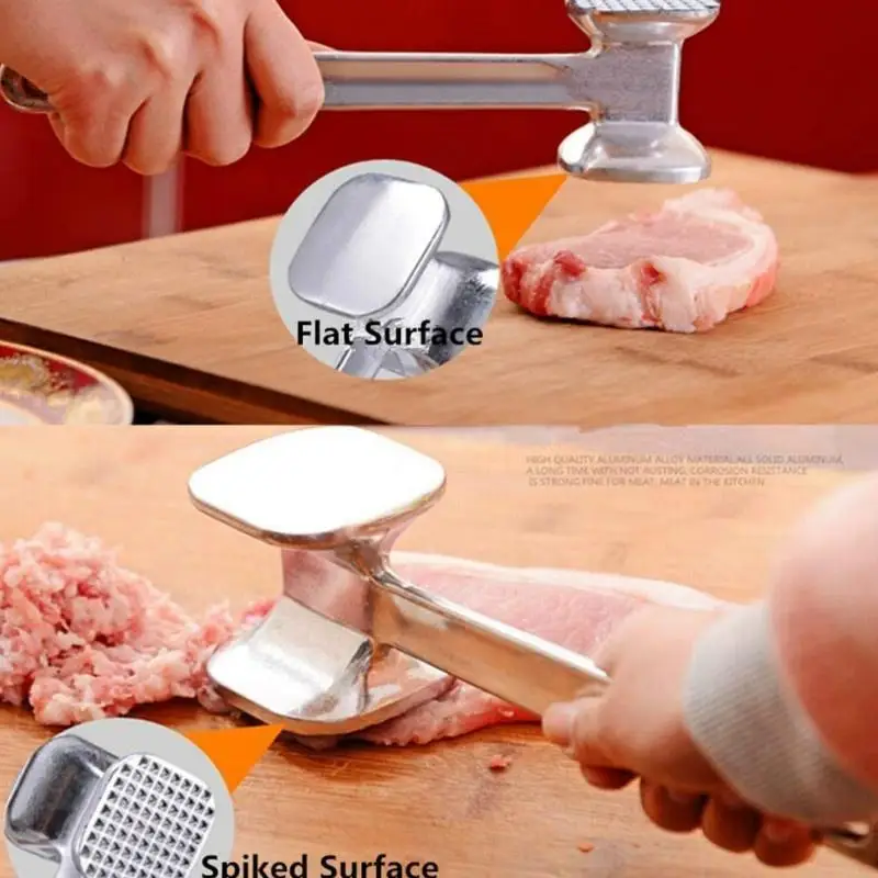 1PC Zink-legierung Fleischklopfer Hammer Mallet Werkzeug für – Bild 6