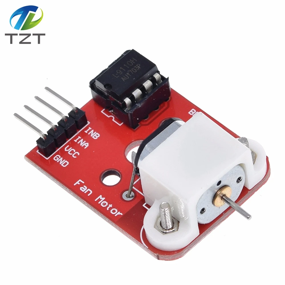 5V L9110 Lüftermotormodul Lüfterpropeller Feuerwehrroboter – Bild 5
