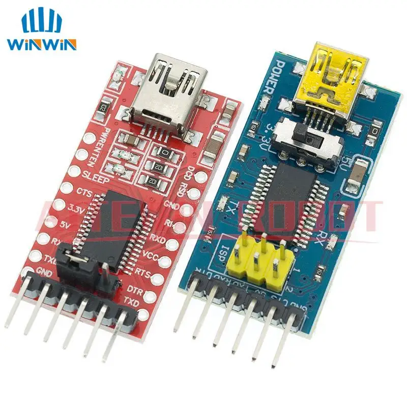 FT232RL FTDI USB 3,3 V 5,5 V zu TTL Serielle Adapter Modul – Bild 3