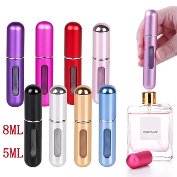 Nachfüllbare Mini-Parfümflasche, tragbare Kosmetikflasche, Sprühflasche, Zerstäuber, Sprühbehälter, Reise