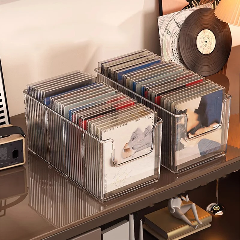 Neue CD Disc Rack Desktop Disc Schwarz Schallplatte – Bild 3