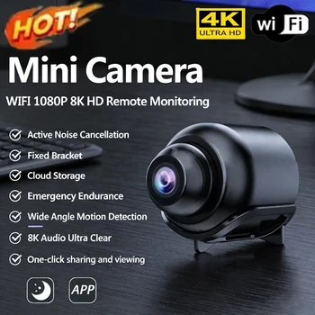 1080P Mini-Kamera Drahtlose Überwachungskamera mit Nachtsicht und Bewegungserkennung für Smart Home Sicherheit
