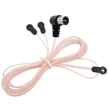 88-108 MHz FM-Radio-Antenne, 75 Ohm Dipol, Innenantenne, HD-Antennenempfänger, PAL auf F-Buchse