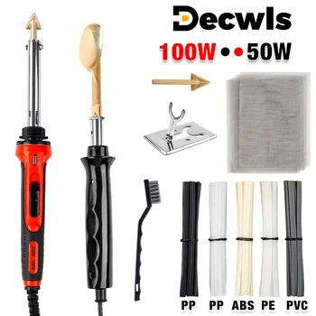 50 W / 100 W Bügel Werkzeug für Zuhause, Leder, Reparatur von Rissen, Glättungswerkzeug, Reparatur