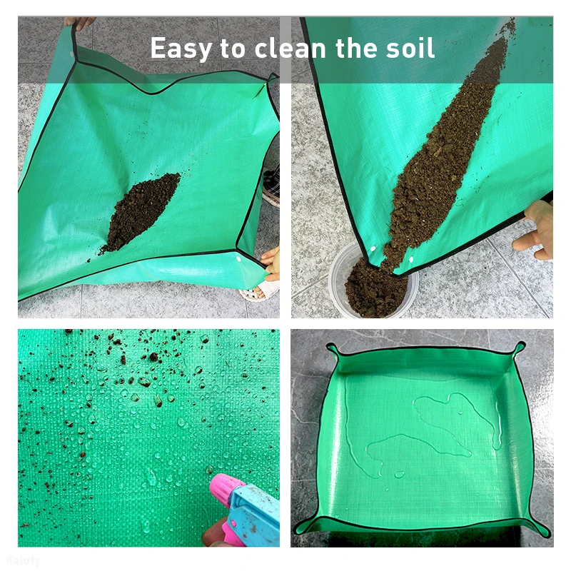 Wasserdichte, faltbare Pflanzmatte, Gartenmatte – Bild 4