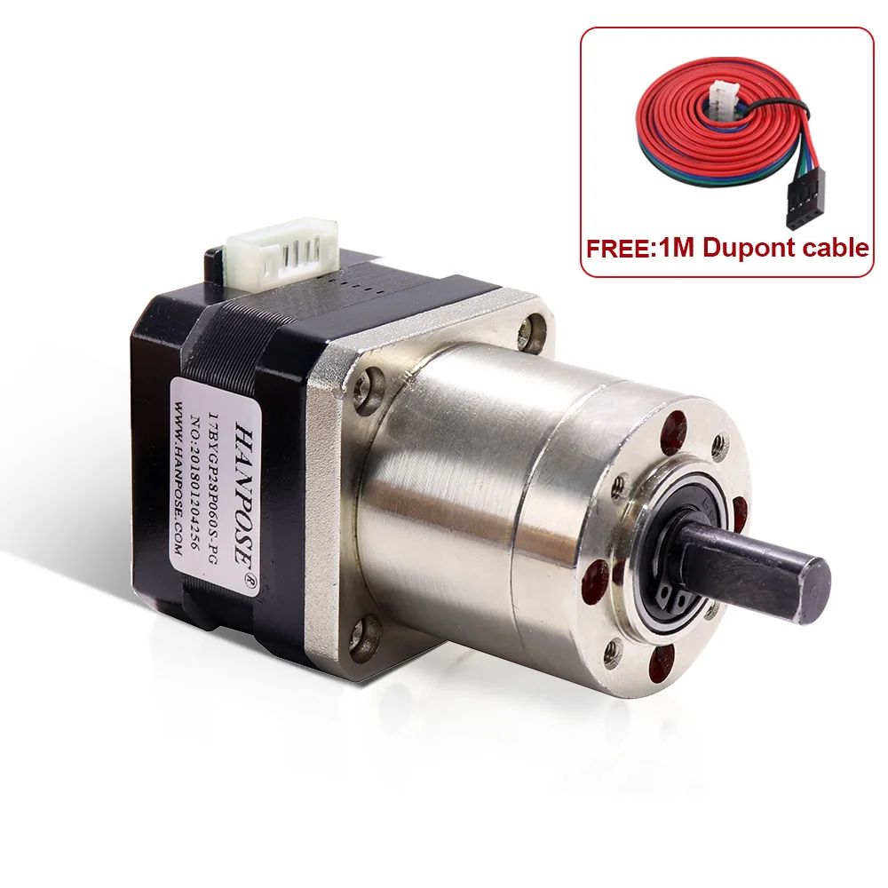 Nema17 Schrittmotor mit Planetengetriebe 17HS2408S-PG – Bild 6