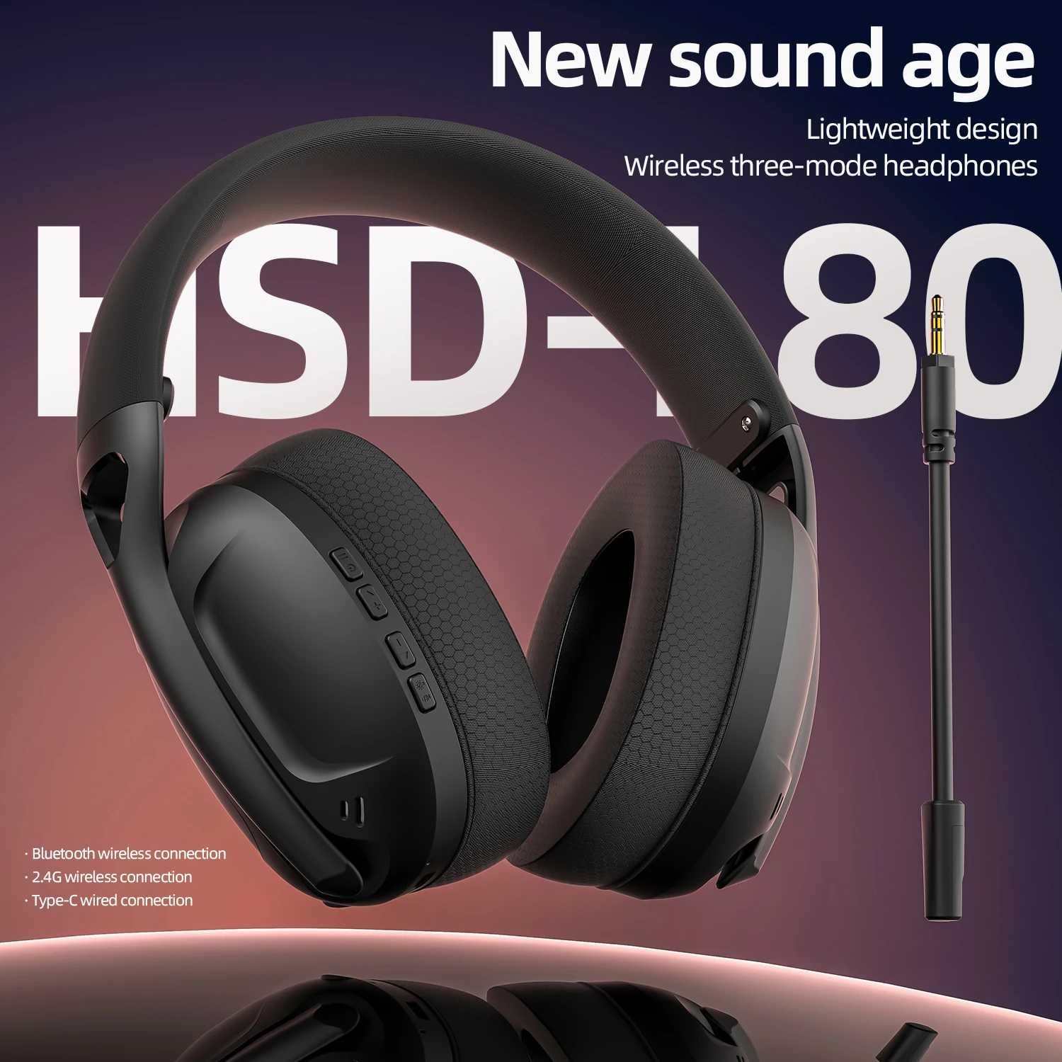 SMAILWOLF L80 Bluetooth kabelloses kabelgebundenes – Bild 2