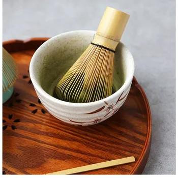Teebürsten-Zubehör Küchen-Matcha-Bambus-Zubehör Praktisches Bürstenwerkzeug Japanisches Tee-Set