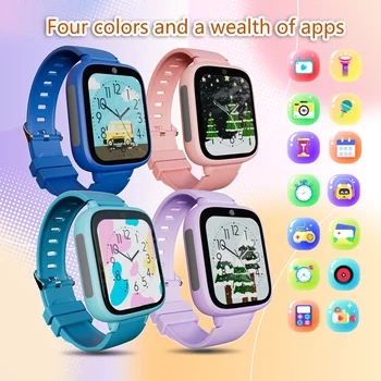 Kinder Uhr Geburtstag Geschenke Für Kind Junge Mädchen Smart LED Digital Cartoon Kinder Smartwatch 32 MB