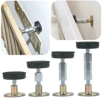 Selbst-klebe Einstellbare Gewinde Bett Rahmen Anti-Shake-Tool Feste Bett Anti-quietschen Teleskop (2 Stück)