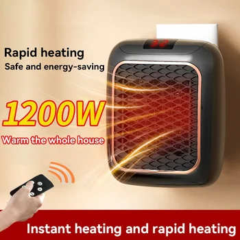1200 W Mini-Heizung, Wandmontage, elektrische Heizung, schnelle Erwärmung, PTC-Keramik-Badezimmerheizung