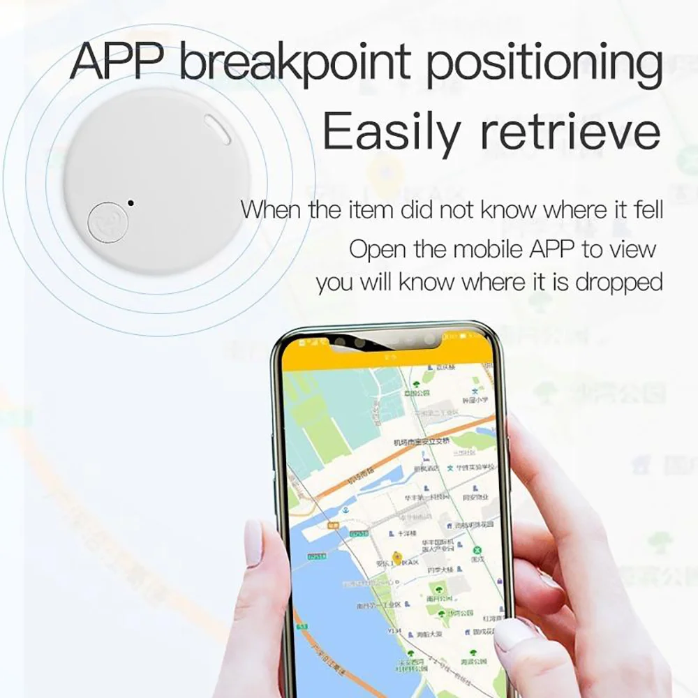 Bluetooth Smart GPS-Tracker Mini Anti-Verlust-Gerät Tracking – Bild 6