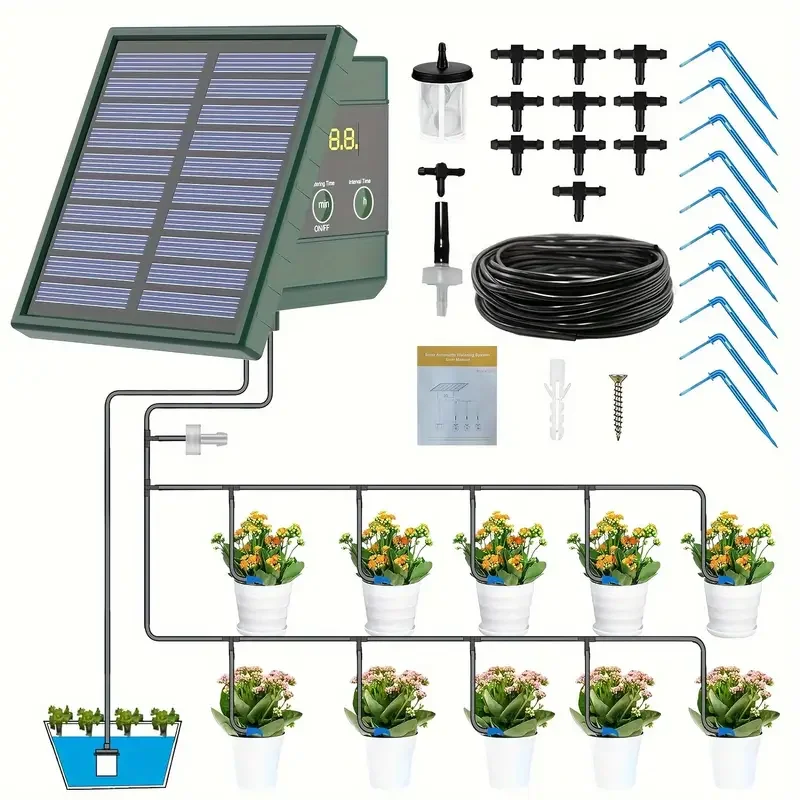 1 Stück DIY solarbetriebenes automatisches