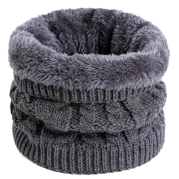 Modischer warmer Halsschal aus Polyesterfaser, geeignet für bequeme Winteraccessoires für Männer und Frauen