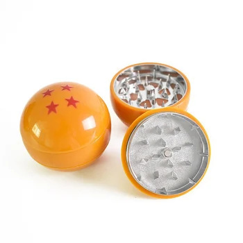 Kräutermühle, 3-lagiger Tabak-Grusel mit scharfen Metallzähnen, Pokeball, niedlicher Mühle