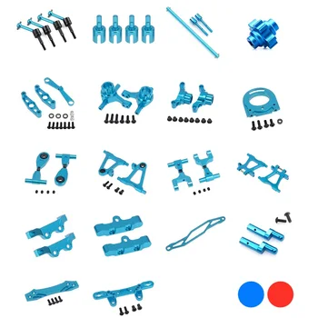 Tamiya TT02 Komplettes Metall-Upgrade-Teile-Set Antriebswelle CVD Lenkungsdifferential Lenkungsbaugruppe
