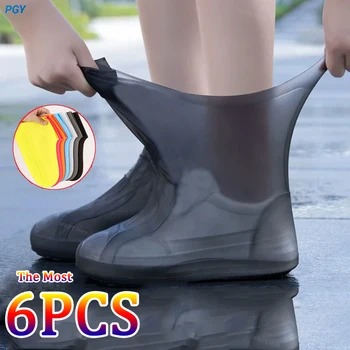 Silikon-Schuhüberzüge - verschleißfest, wasserdicht, rutschfest, faltbar, wiederverwendbar für Regen/Schnee